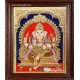 Mantap Ganesha Tanjore Painting, Ganesha Tanjore Painting