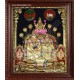 Kubera Lakshmi Tanjore Painting, Lakshmi Tanjore Painting