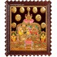 Kubera Lakshmi Tanjore Painting, Lakshmi Tanjore Painting