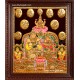 Kubera Lakshmi Tanjore Painting, Lakshmi Tanjore Painting