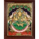 Gajalakshmi Tanjore Painting