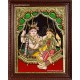Swinging Radha Krishna Tanjore Painting