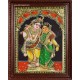 Rukmani Krishna Tanjore Painting Rukmani Krishna Tanjore Painting
