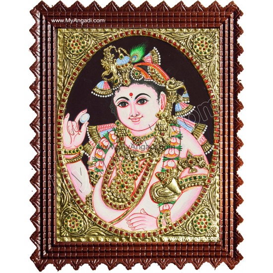 Krishna Tanjore Painting