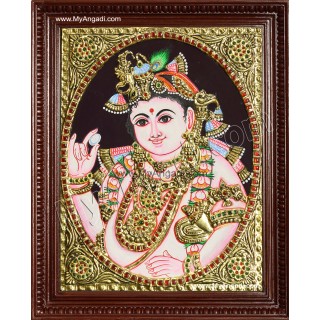 Krishna Tanjore Painting