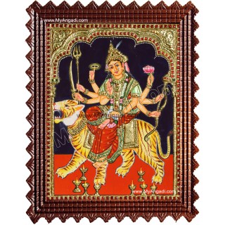 Durgai Tanjore Painting