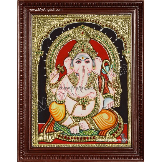 Ganesha Tanjore Painting