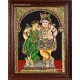 Krishna Rukmani Tanjore Painting Krishna Rukmani Tanjore Painting