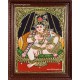Swining Krishna Tanjore Painting Swining Krishna Tanjore Painting