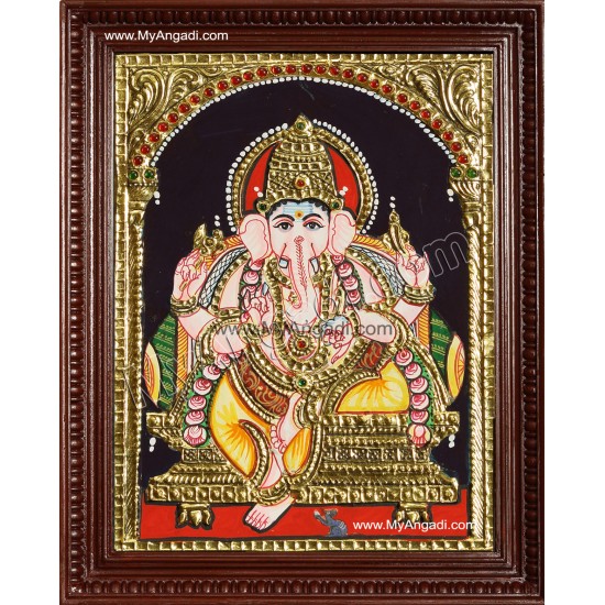 Ganesha Tanjore Painting