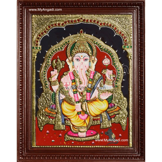 Ganesha Tanjore Painting