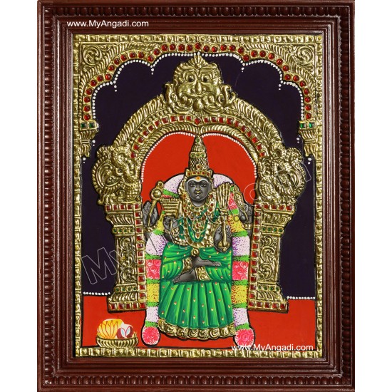 Padmavathi Thaayar Tanjore Painting Padmavathi Thaayar Tanjore Painting