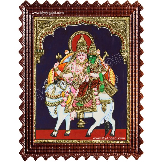 Pradosham Sivan Tanjore Painting