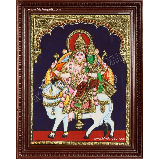 Pradosham Sivan Tanjore Painting