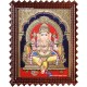 Yellow Dhoti Ganesha Tanjore Painting