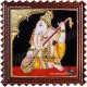 Nava Vinayakar Playing Music Tanjore Painting