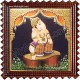 Nava Vinayakar Playing Music Tanjore Painting Nava Vinayakar Playing Music Tanjore Painting