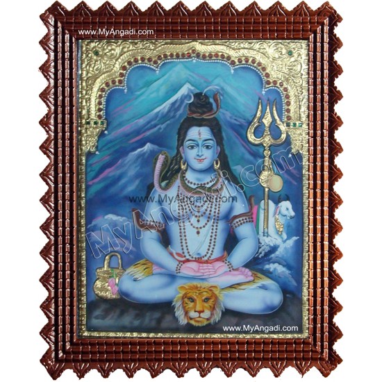 Lord Shiva Tanjore Painting