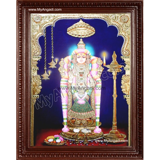 Akilandeswari Tanjore Painting