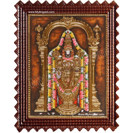 Thirupathi Balaji Tanjore Painting Thirupathi Balaji Tanjore Painting