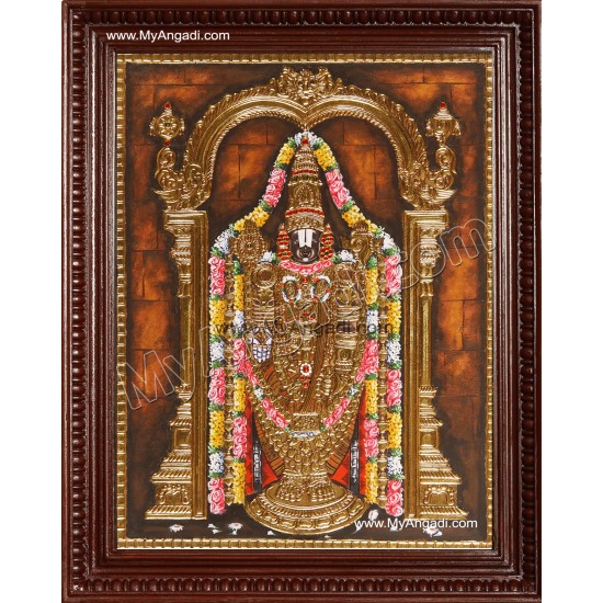 Thirupathi Balaji Tanjore Painting