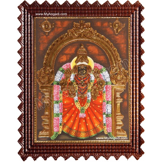 Padmavathi Thaayar Tanjore Painting Padmavathi Thaayar Tanjore Painting