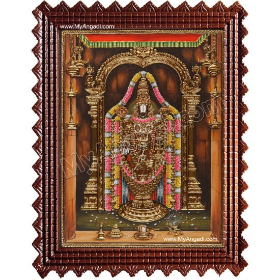 Thirupathi Balaji Tanjore Painting