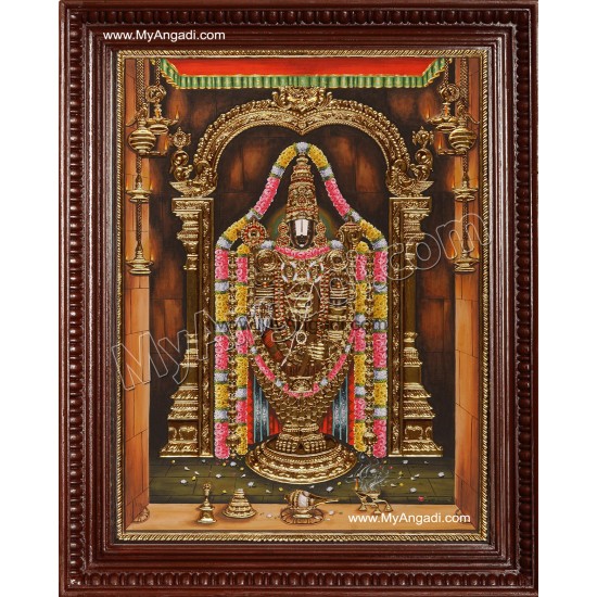 Thirupathi Balaji Tanjore Painting