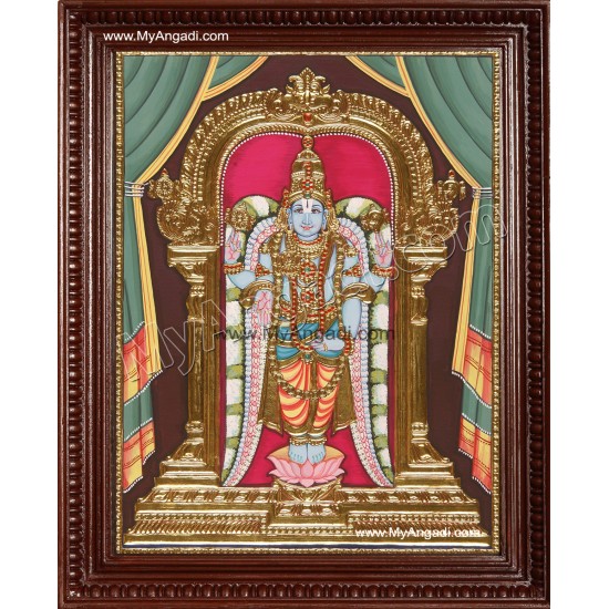 Vishnu Tanjore Painting Vishnu Tanjore Painting