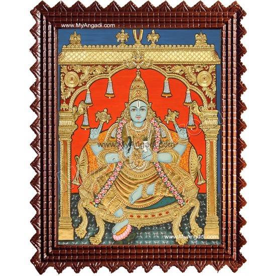 Dhanwantri Tanjore Painting