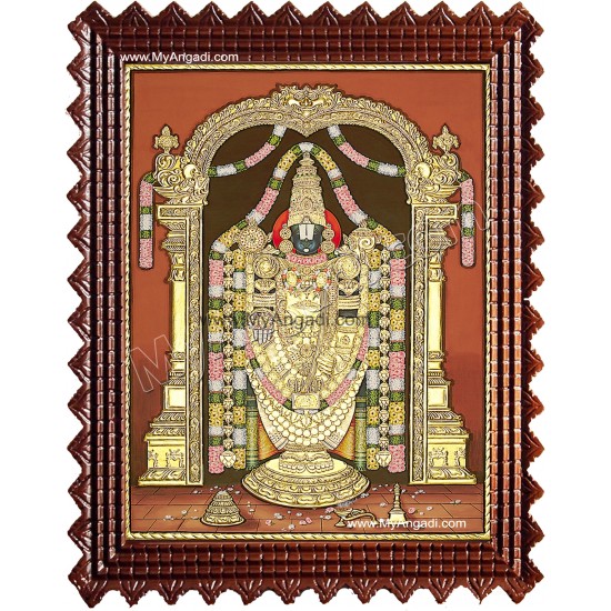 Thirupathi Balaji Tanjore Painting