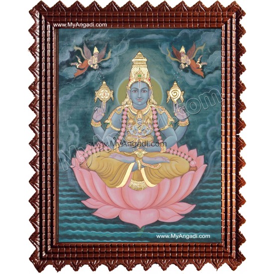 Dhanwantri Tanjore Painting