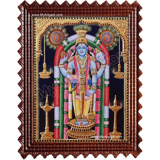 Guruvayurappan Tanjore Painting