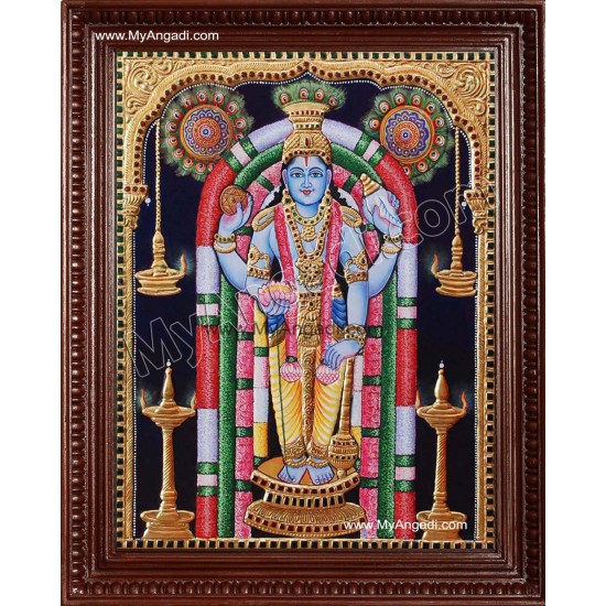 Guruvayurappan Tanjore Painting