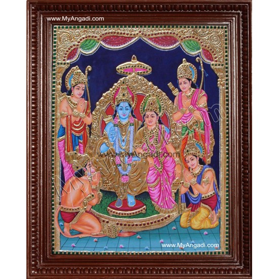 Ramar Durbar Tanjore Painting