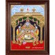 Krishna sitting Tanjore Painting Krishna sitting Tanjore Painting