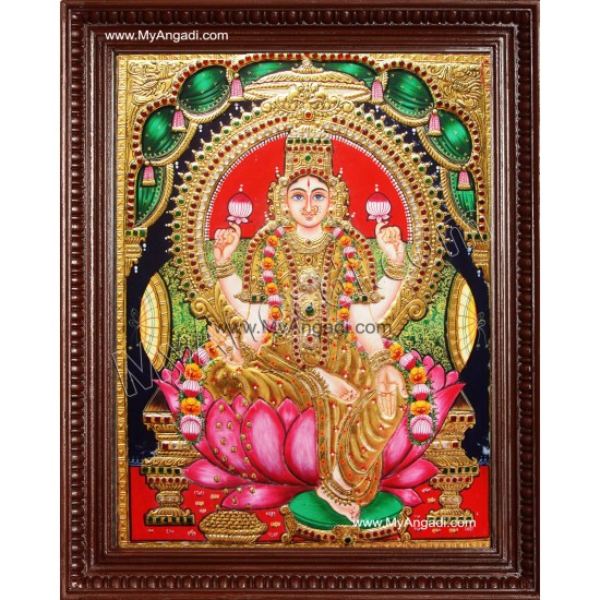 Iswarya Lakshmi Tanjore Painting