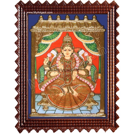 Iswarya Lakshmi Tanjore Painting