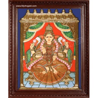 Iswarya Lakshmi Tanjore Painting