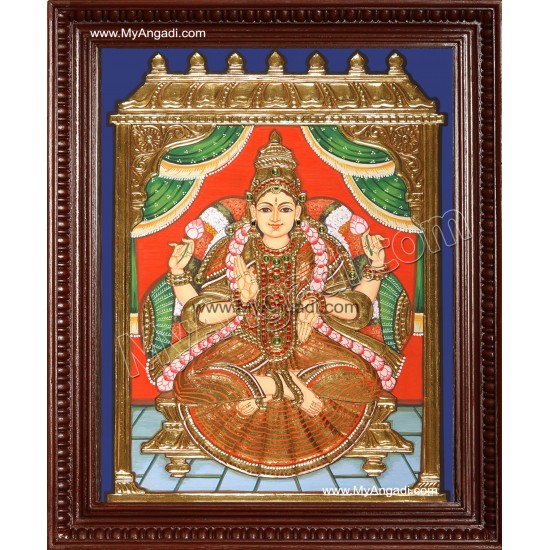 Iswarya Lakshmi Tanjore Painting Iswarya Lakshmi Tanjore Painting