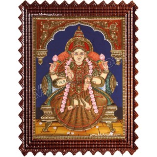 Iswarya Lakshmi Tanjore Painting