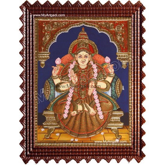 Iswarya Lakshmi Tanjore Painting