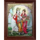 Radha Krishna Tanjore Painting