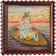Alilai Krishna Tanjore Painting Alilai Krishna Tanjore Painting