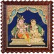Jada Krishna Tanjore Painting Jada Krishna Tanjore Painting