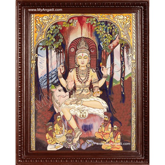 Dakshinamurthy Tanjore Painting