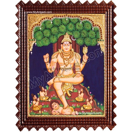 Dakshinamurthy Tanjore Painting