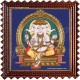 Pancha muga Ganesha Tanjore Painting