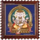 Pancha muga Ganesha Tanjore Painting Pancha muga Ganesha Tanjore Painting