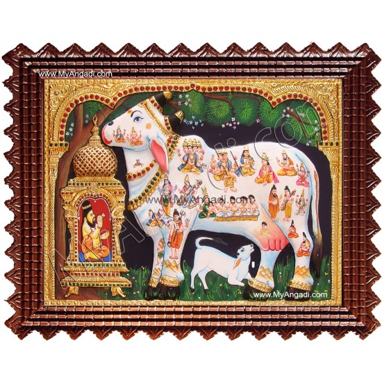 Komatha Tanjore Painting Komatha Tanjore Painting